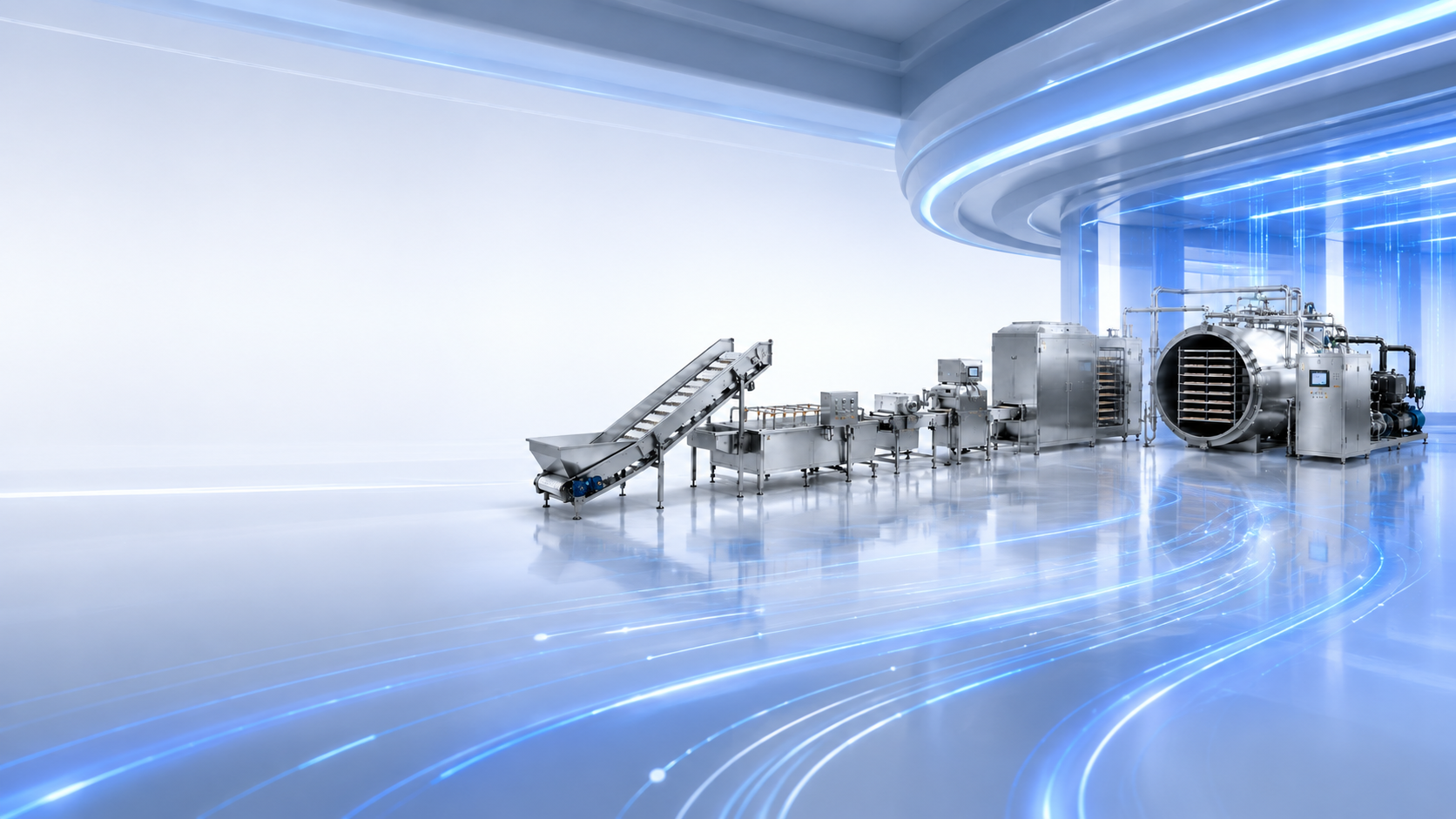 Industrial F&V Freeze-Drying Line