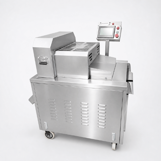 Dicing station with 240 mm belt width