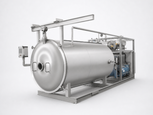 Vacuum freeze dryer