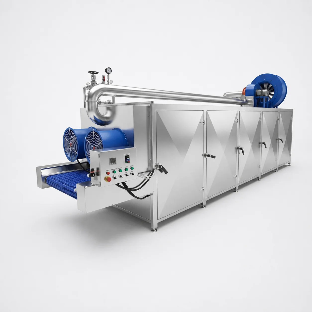 Shengtu mesh-belt hot-air dryer
