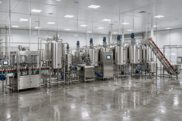 Tomato and Chili Sauce Processing Line Layout