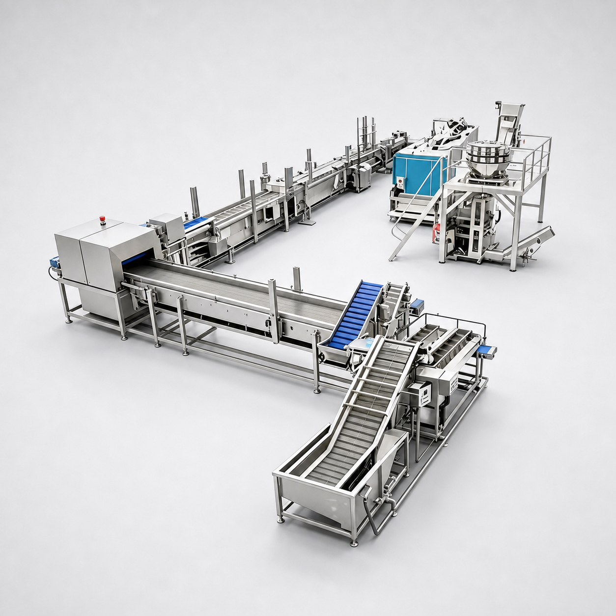 Client-supplied FD instant soup and porridge production line illustration