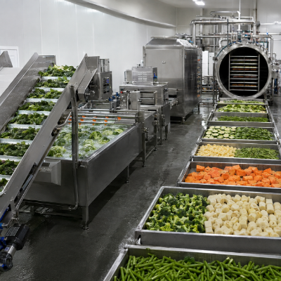 Vegetable pieces