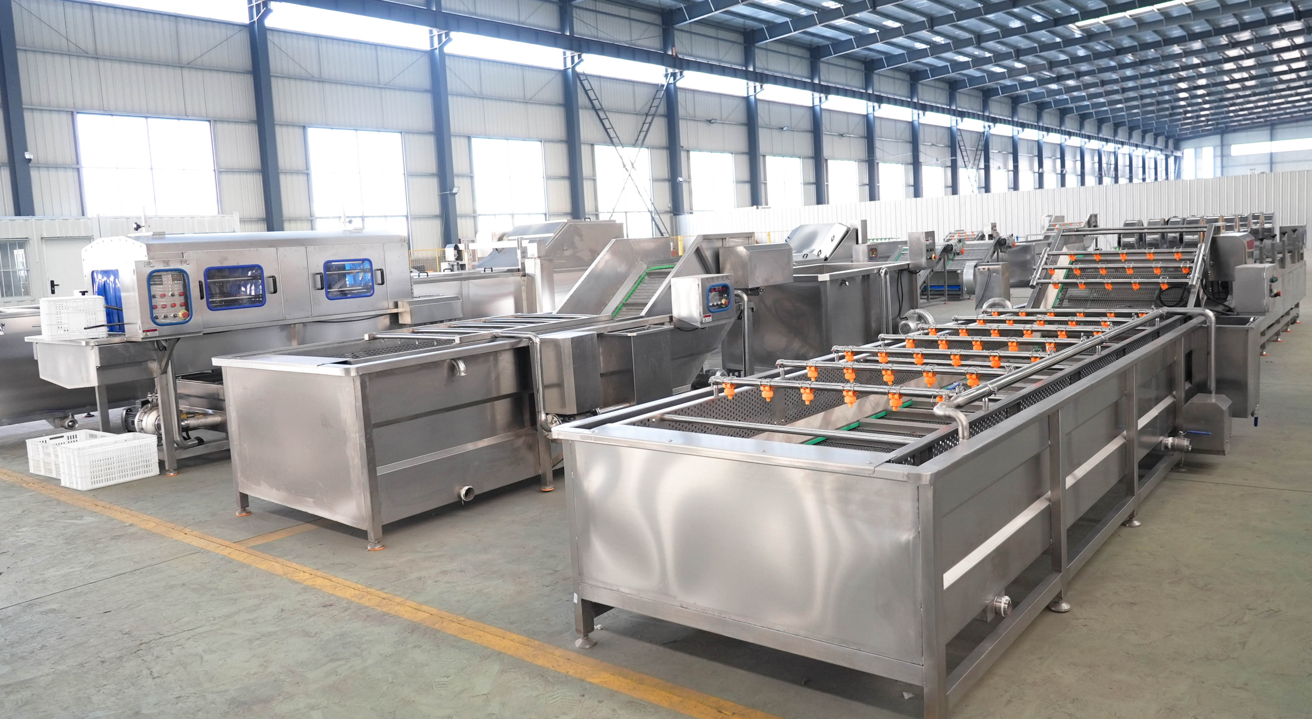 Food processing turnkey production line