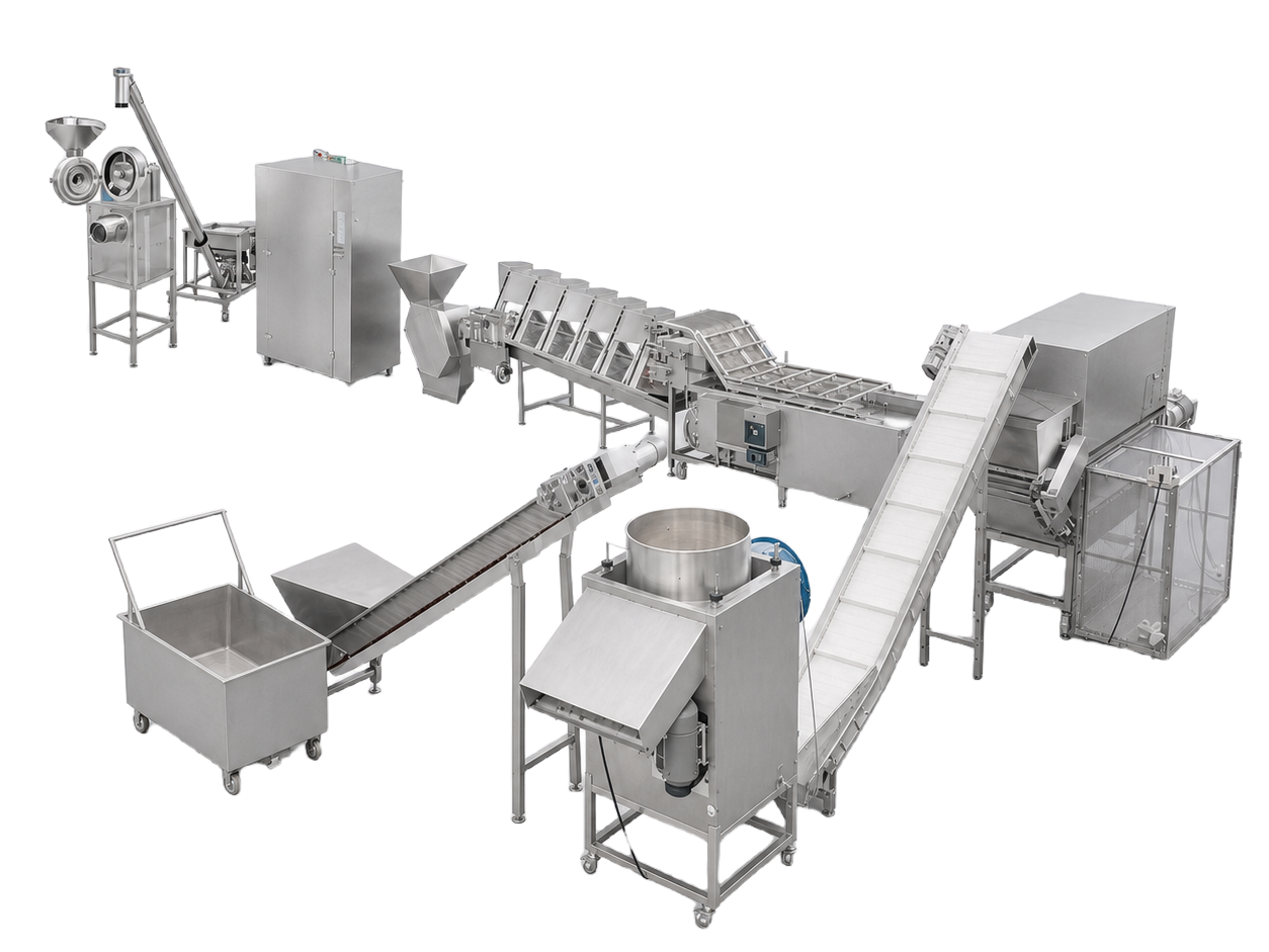 Quick-Frozen Food Equipment Configuration