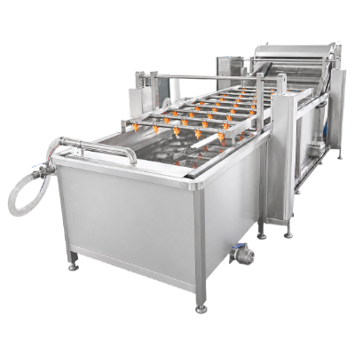 Air bubble washing mechanism