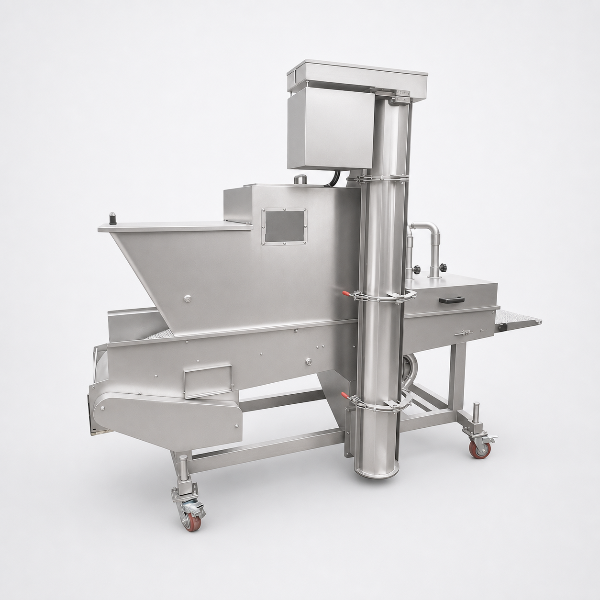 Waterfall batter applicator machine