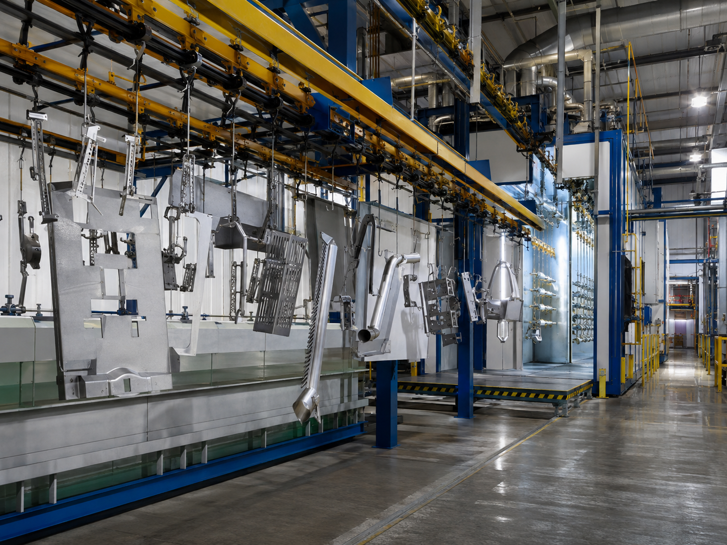 Coating line pricing mechanism machinery