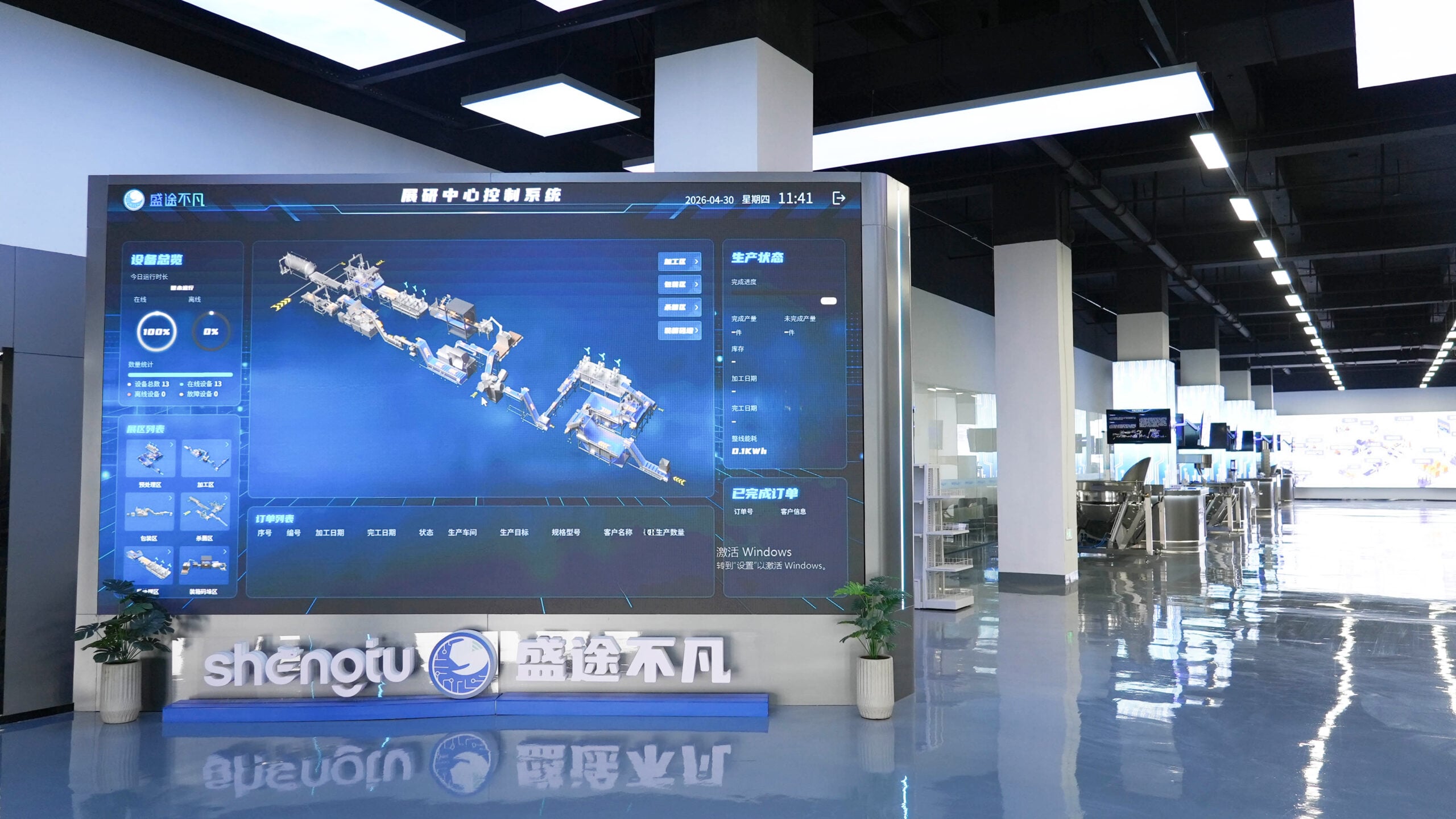 Shengtu Machinery Production Facility View