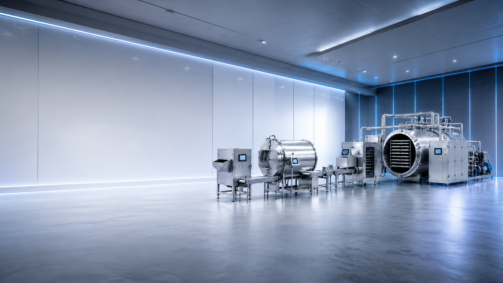 Freeze-Dried Meat and Seafood Production Line Equipment