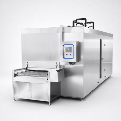 IQF quick-freezing equipment product visual.