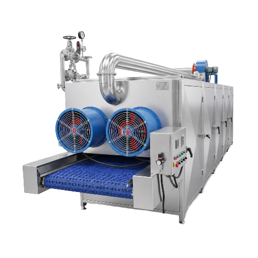 Mesh-Belt Hot-Air Dryer Configuration 2