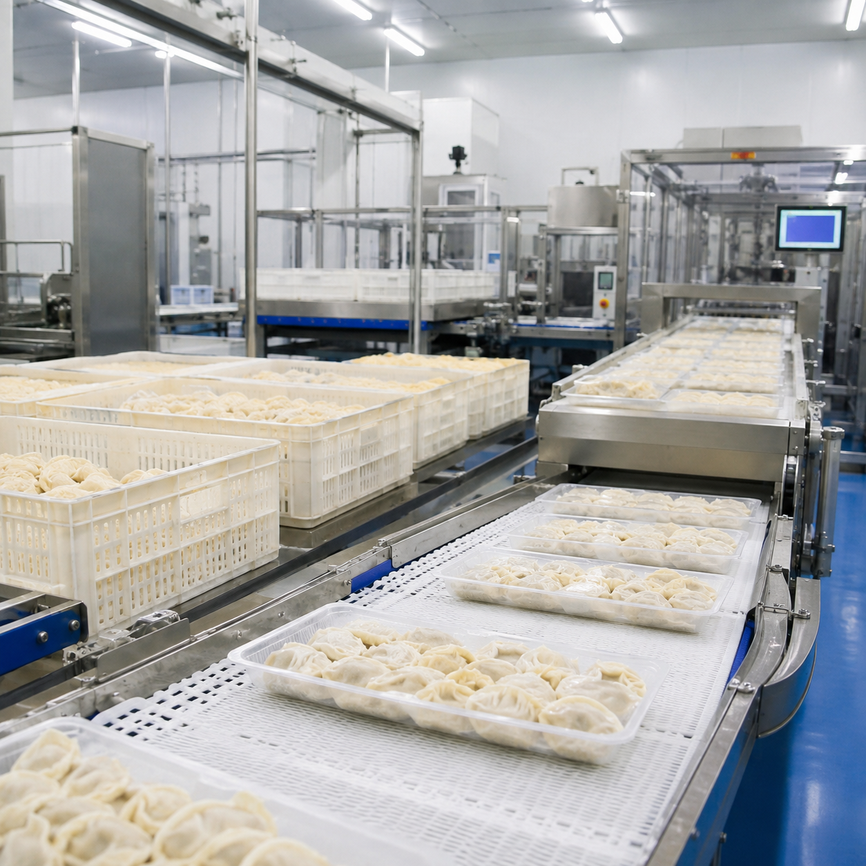 Quick-frozen prepared products
