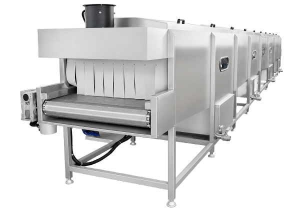 Industrial Tunnel Pasteurization Line Configuration