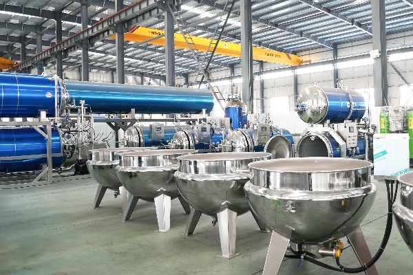 UHT Aseptic Filling Line inside the food production facility