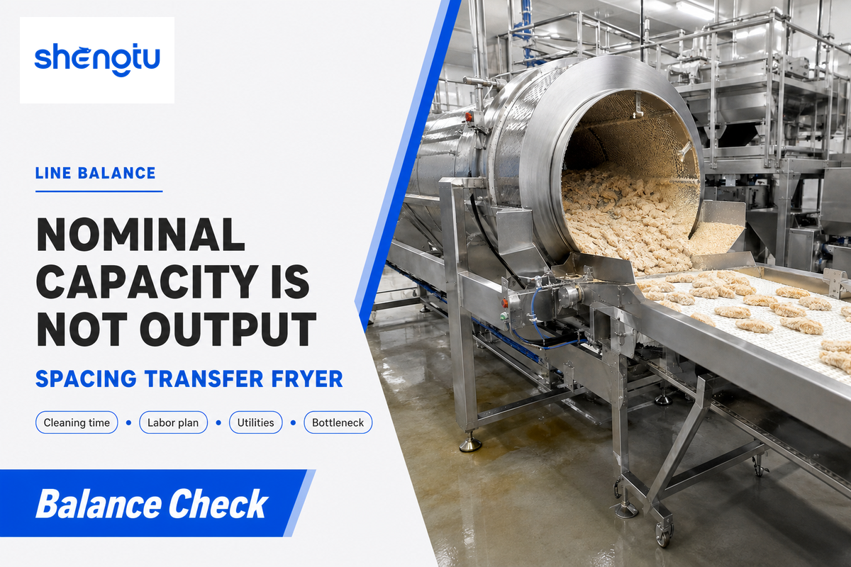 Line Balance Before Nominal Capacity — shengtumachinery.com
