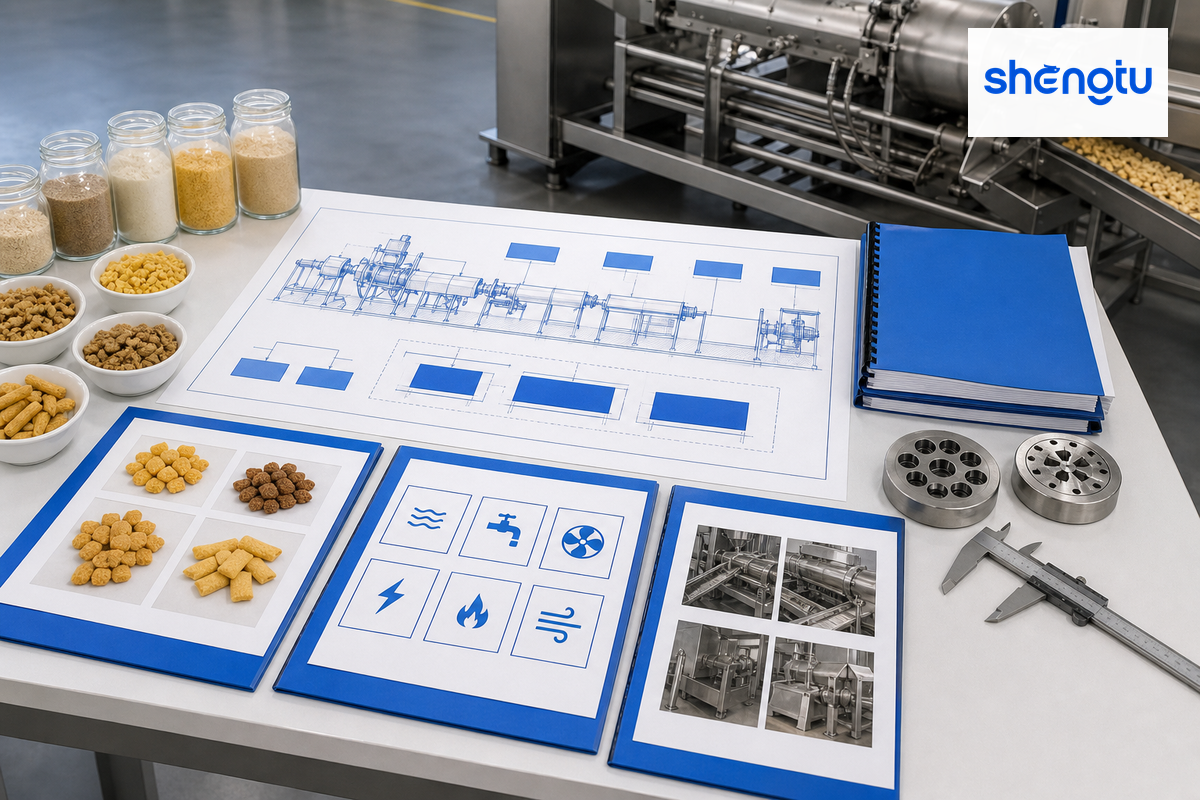 Build an RFQ Without Guessing a Model: food extrusion equipment process view