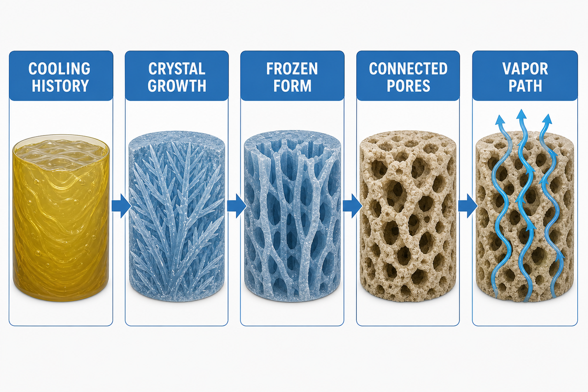Freezing Creates the Granule Structure the Dryer Inherits — Shengtu Machinery