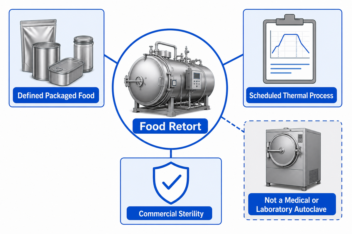 What Does a Food Retort Actually Do? — Shengtu