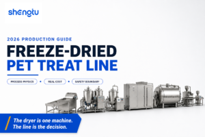 Freeze-Dried Pet Treat Line: 2026 Production Guide