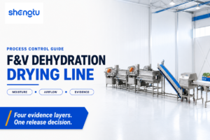 F&V Dehydration Drying Line: Process Control Guide