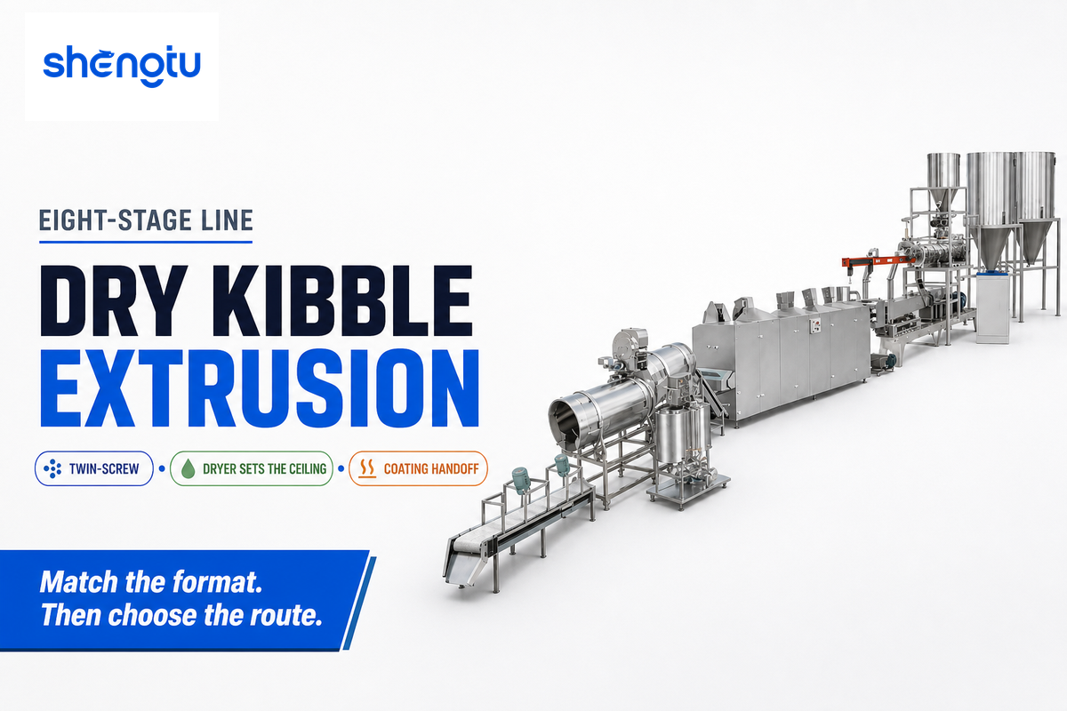 Dry Kibble Extrusion — Shengtu