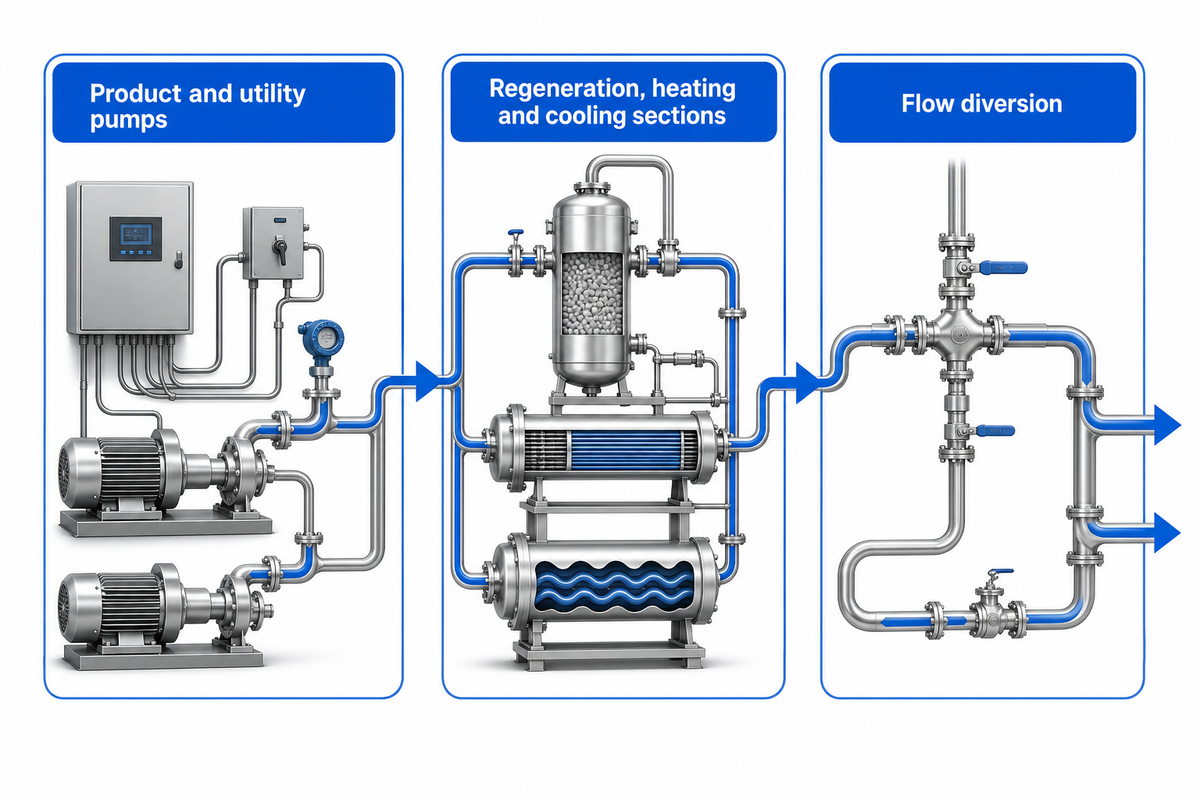 What a Plate Pasteurizer Controls Beyond Heat — SHENGTU