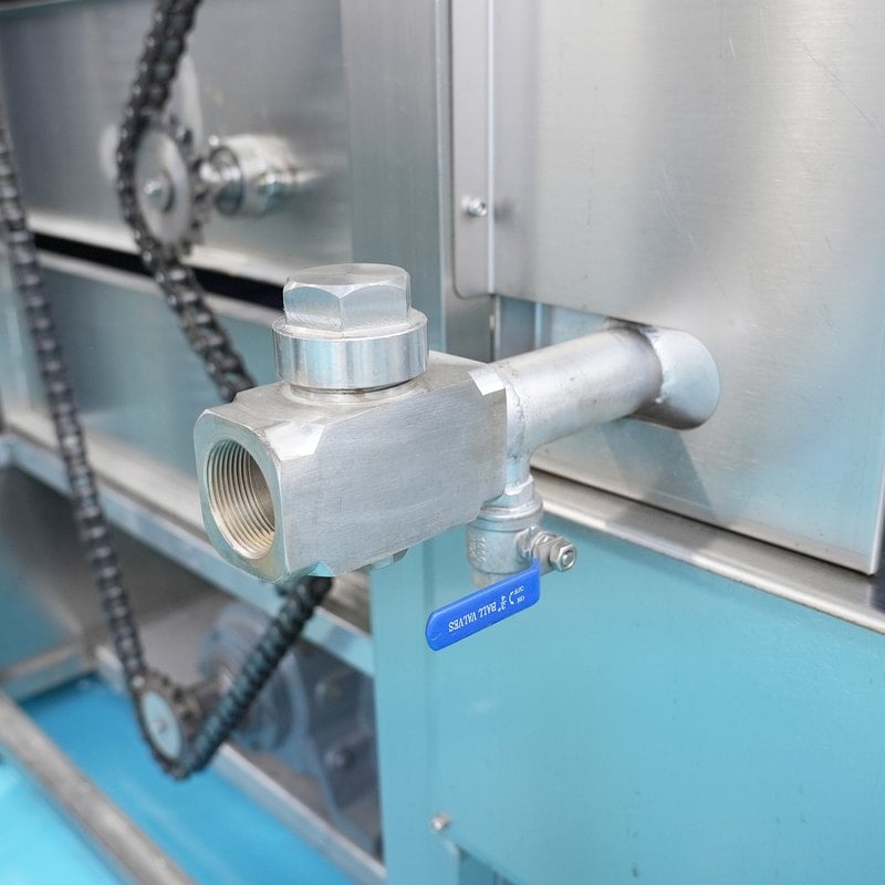 Mesh Belt Dryer Exhaust Moisture Duct