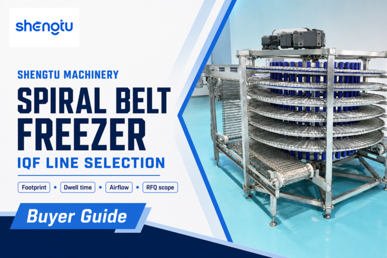 Spiral Belt Freezer Selection Guide for Food Lines