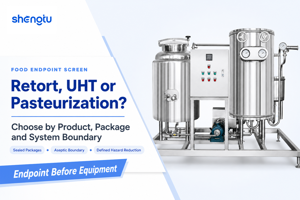 Food Endpoints: Retort, UHT or Pasteurization?