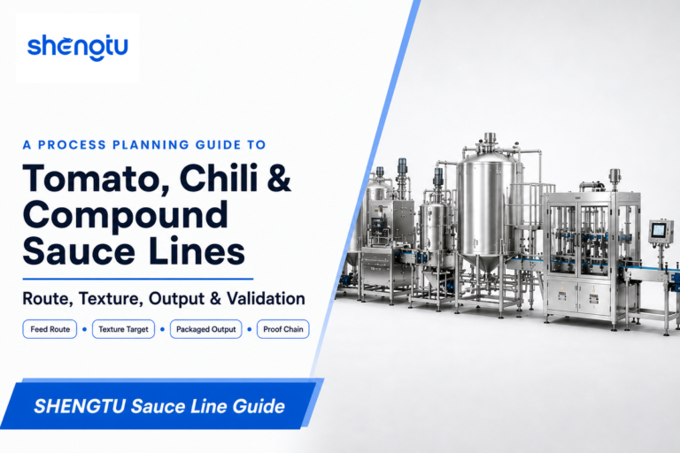 Tomato, Chili & Compound Sauce Line: 2026 Process Guide