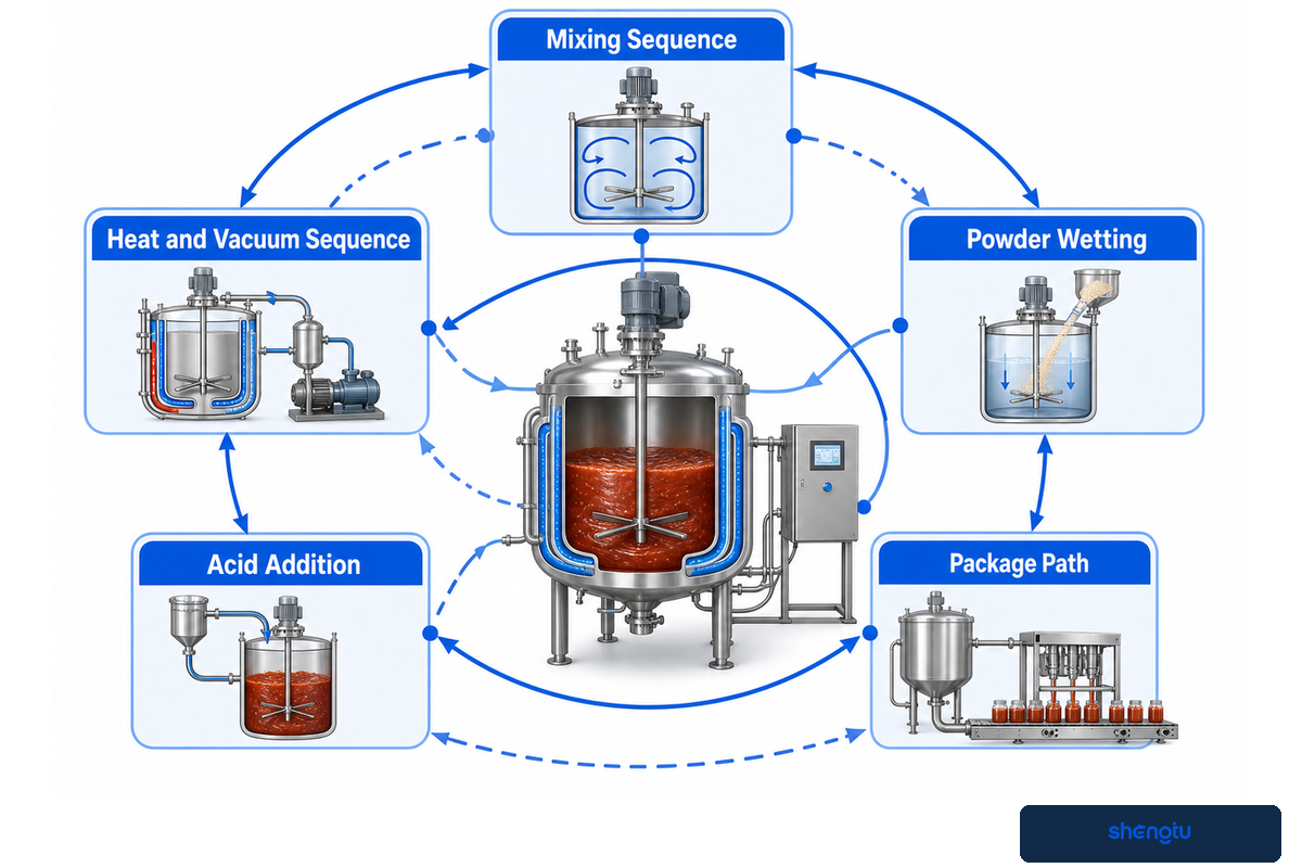 Coordinate Heating, Concentration and Formulation — Shengtu Machinery