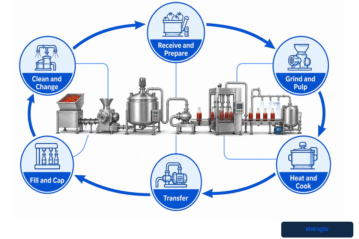 The Batch-to-Pack Bottleneck Clock: Size Useful Output — Shengtu Machinery