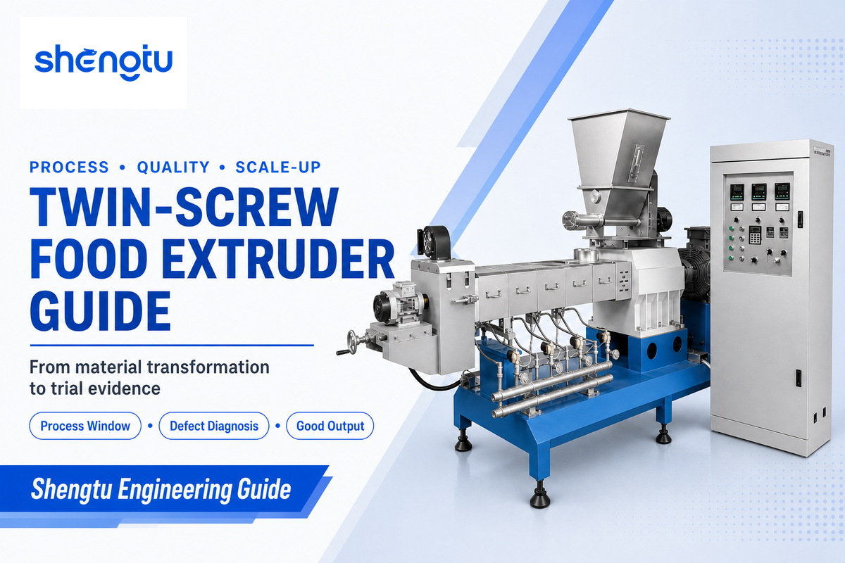 Twin-Screw Food Extruder Guide: 2026 Process and Scale-Up