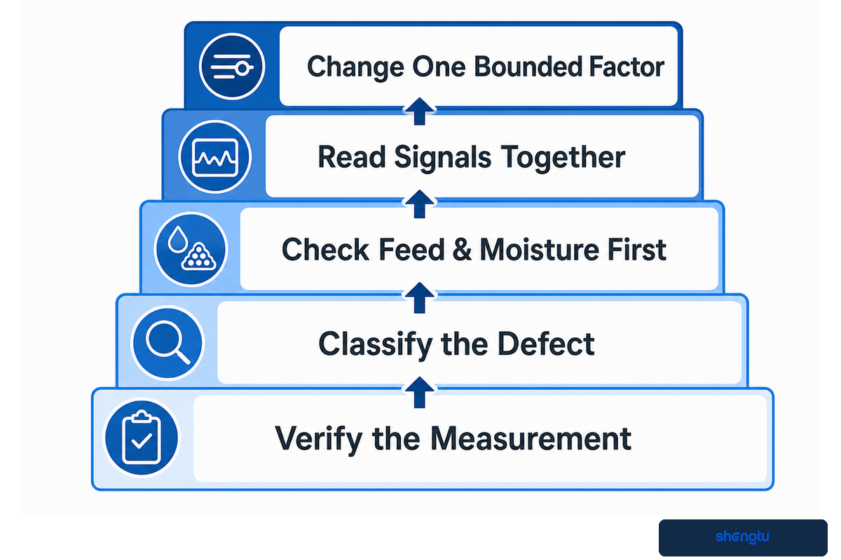 Diagnose Defects with the Texture Failure Ladder