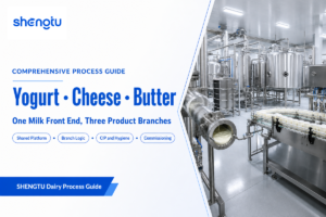 Yogurt / Cheese / Butter Line: Industrial Process Guide