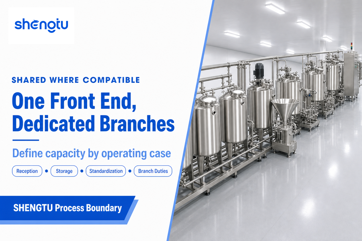 1. Can One Dairy Line Really Make All Three Products? — Shengtu Machinery