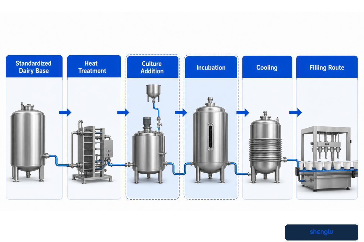 3. What Happens in the Yogurt Branch? — Shengtu Machinery