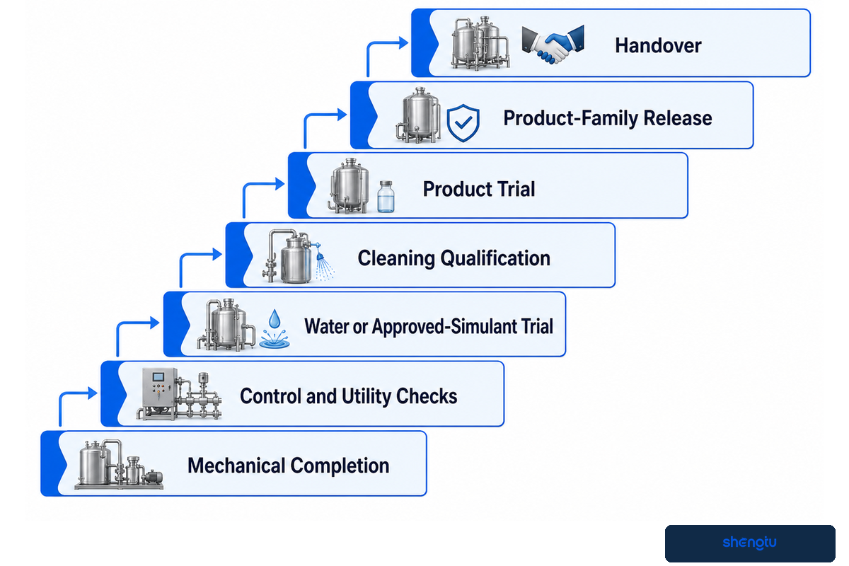 9. Use a Product-Specific Saleable-Batch Acceptance Ladder — Shengtu Machinery