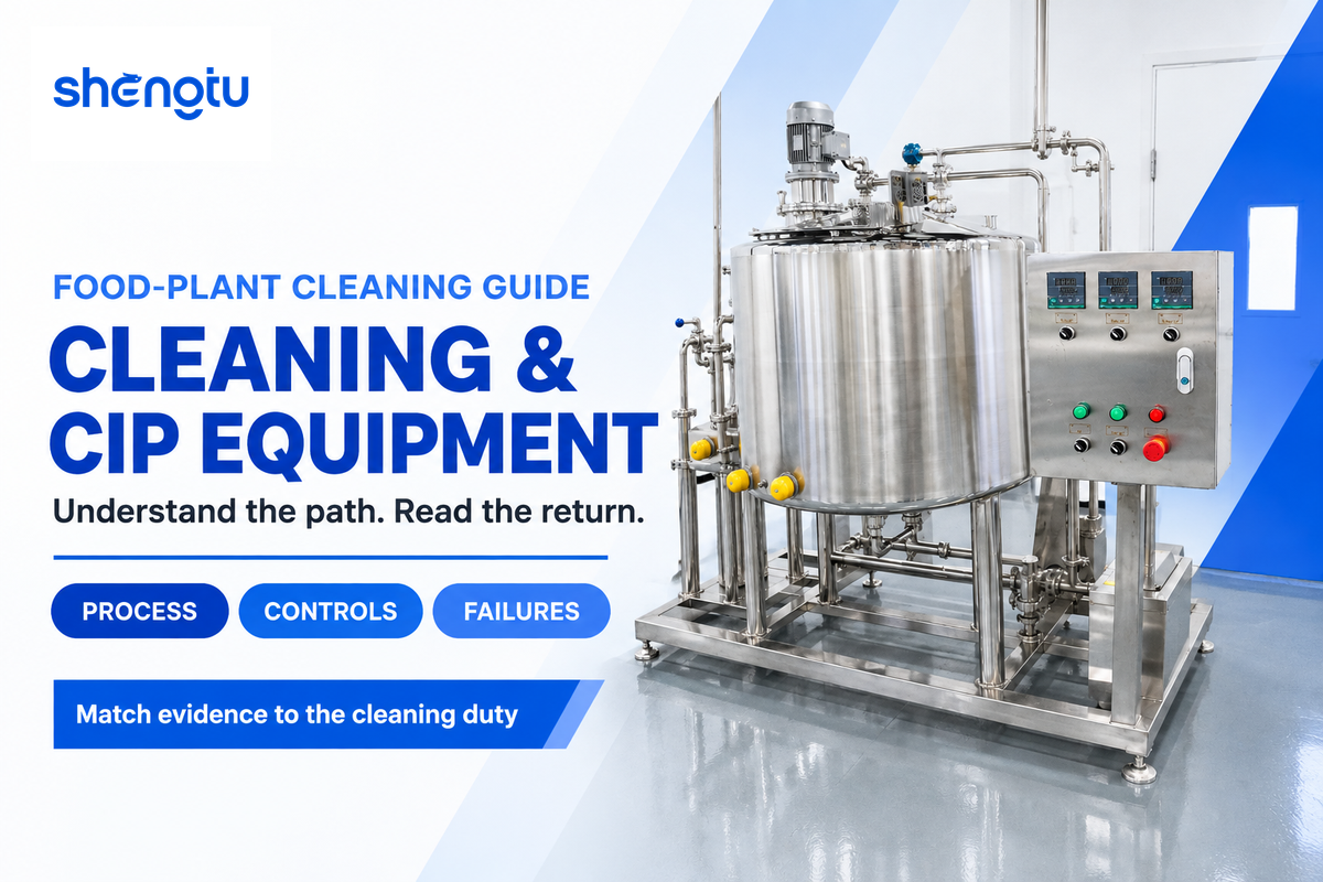 Cleaning & CIP Equipment: How Does CIP Work?