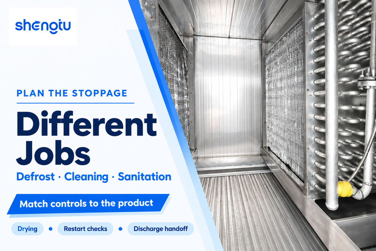 Defrost removes ice, cleaning removes food soil and sanitation controls contamination; FDA and cleaning context.